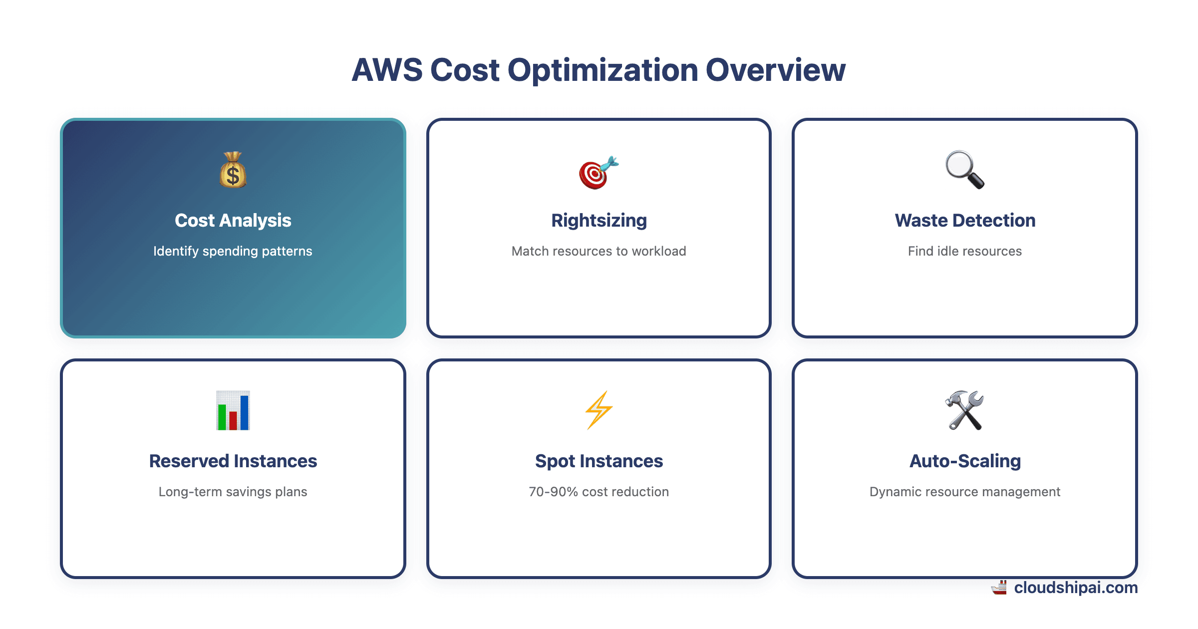 Overview of AWS cost optimization