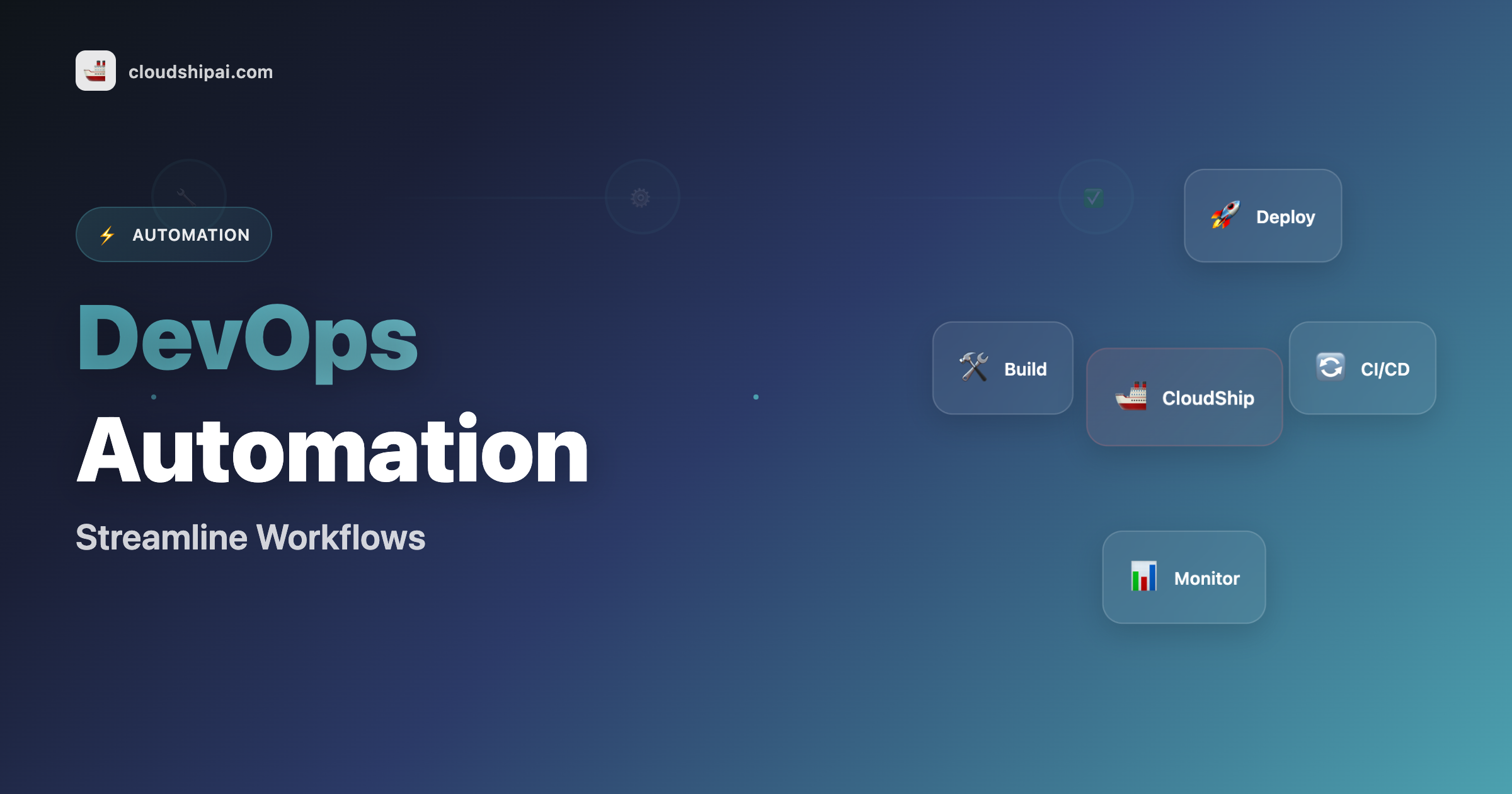 DevOps Automation with CloudShip: Streamline Your Development Workflow